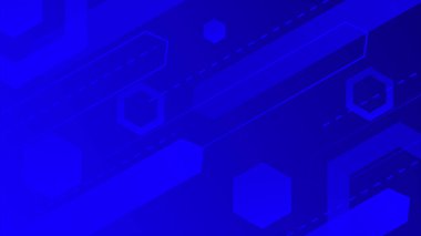 vektör soyut arkaplan teknolojisi, altıgenler ve çizgiler