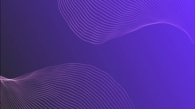 dalga çizgileri soyut arkaplan, vektör illüstrasyon tasarımı