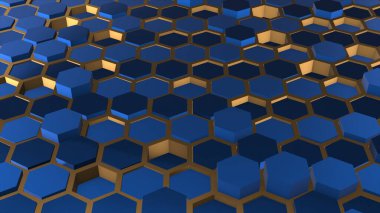 soyut geometrik altıgen arka plan