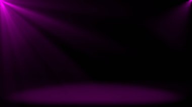 Sahne ışıkları. sahne ışıklandırması ile vektör aydınlatma.