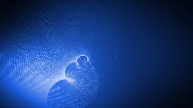 soyut arkaplan, fütürist teknoloji illüstrasyonu