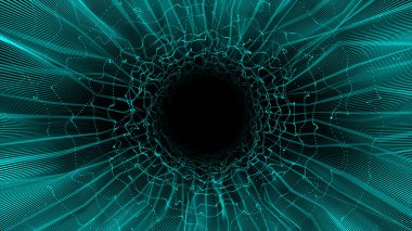 soyut gelecek teknolojisi arkaplanı