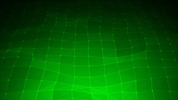 Soyut şebeke arka planı. 3d oluşturma