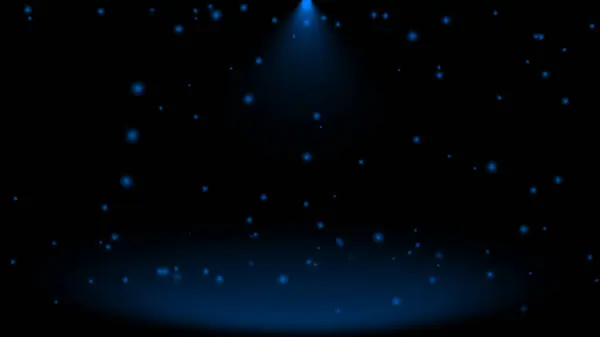 kar ve kar taneleri ile mavi arka plan