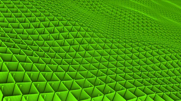 yeşil soyut arkaplan. 3d oluşturma.
