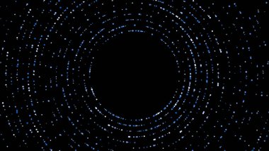 Parlayan parçacıklarla soyut arkaplan.