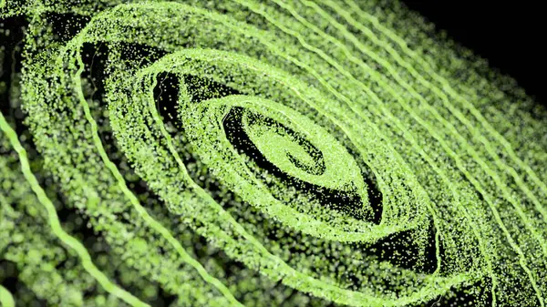 Çizgiler ve dairelerle soyut arkaplan