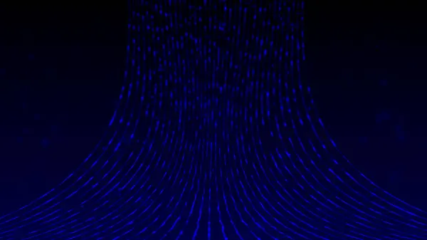 Soyut dijital dalga arkaplanının 3 boyutlu görüntülenmesi