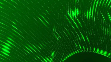 dinamik parçacıklarla soyut gelecek arkaplanı.