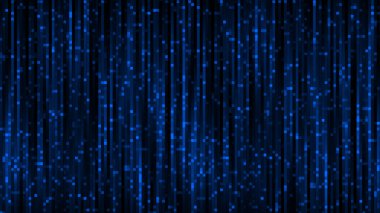 mavi matris kodu soyut arkaplan