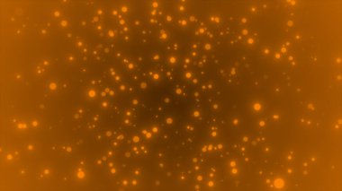 Parlayan parçacıklarla soyut arkaplan. 3d oluşturma