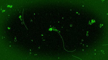 çok farklı renklerde yeşil ve beyaz desen