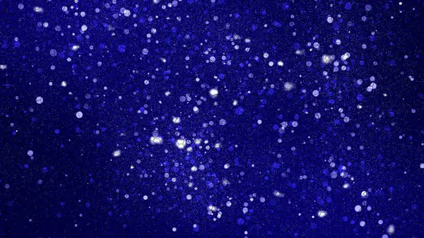 Bokeh ile soyut mavi arkaplan