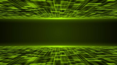 Soyut yeşil teknoloji arka planı