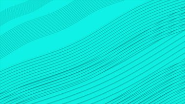 Soyut çizgiler ve noktalarla yeşil arkaplan. vektör illüstrasyonu