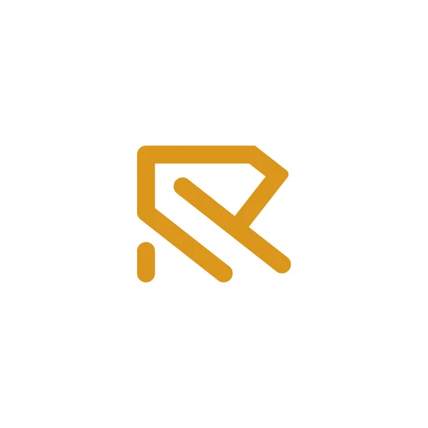 Letter Logo Design Element Met Modern Creatief Concept — Stockvector