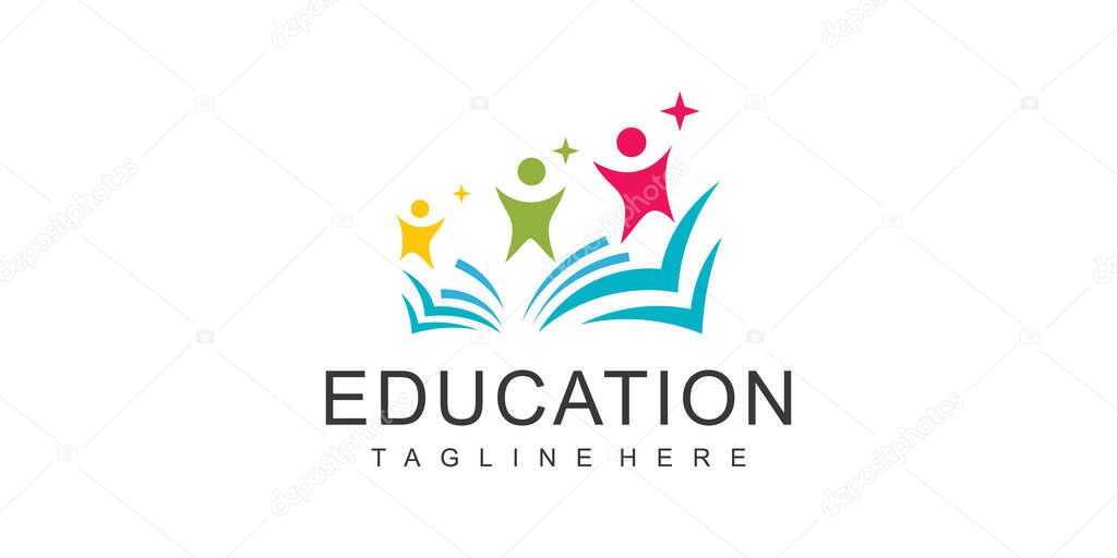 Smart study or tech study template logo design Premium Vector Part 4