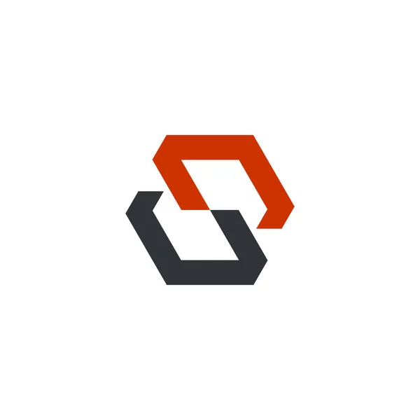 Letter Logo Modern Creative Design Idea — Stock Vector