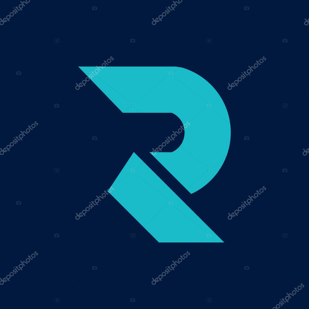 Letter R RR logo template icons for  business