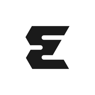 Basit ve çekici bir konseptle harf logosu.