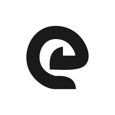 Basit ve çekici bir konseptle harf logosu.