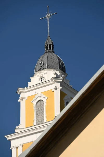 Şehir Katedrali Kulesi Panevys Litvanya — Stok fotoğraf