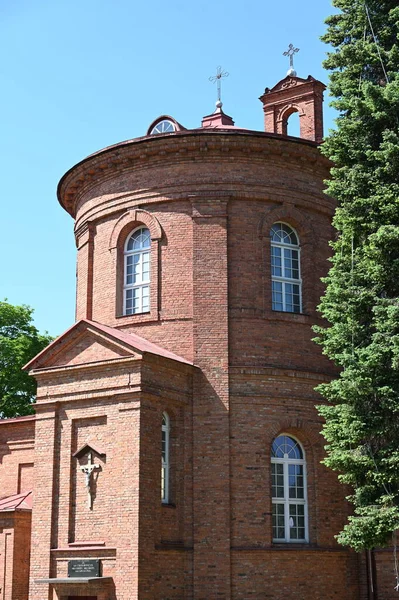Церковь Святой Троицы Святой Троицы Panevezys — стоковое фото