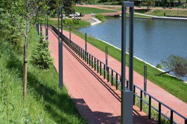 Parkın güzel manzarası