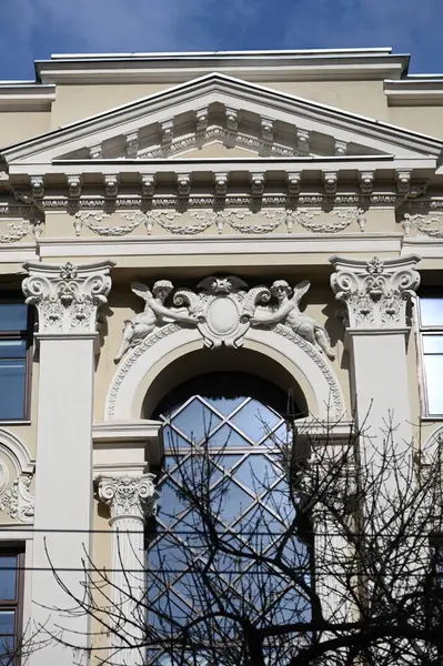 Αρχιτεκτονικό Στυλ Επιλεκτική Εστίαση Vilnius — Φωτογραφία Αρχείου
