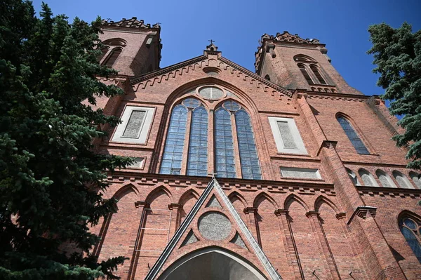 Igreja Salvador Cidade Capital Lituânia — Fotografia de Stock