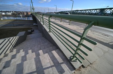 Riga, Letonya 'daki köprü.