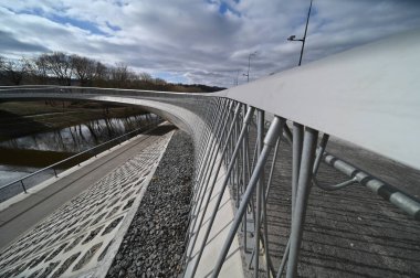 Ren köprüsünün manzarası