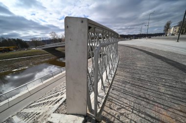 Kaunas şehrindeki köprü.