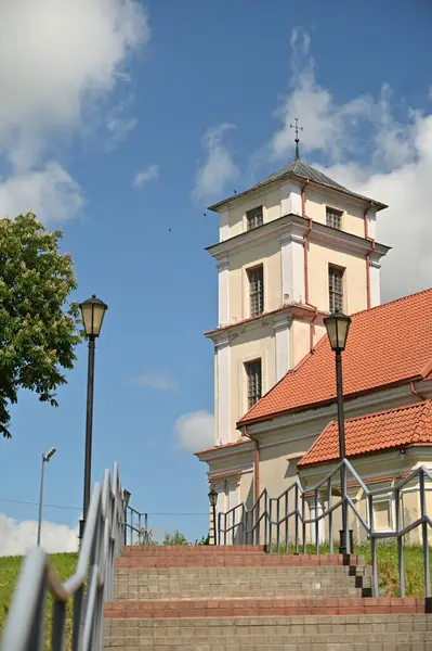 Kostel Nejsvětější Trojice Nás Kedainiai Hlavní Město Lituánie — Stock fotografie