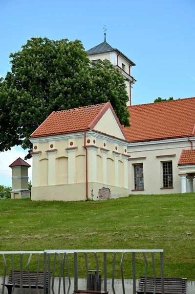Templom Régi Falu Németországban — Stock Fotó
