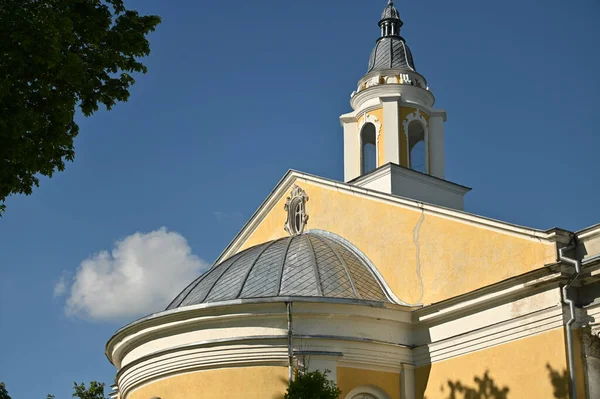 Kirche Dorf Panevezys Litauen — Stockfoto