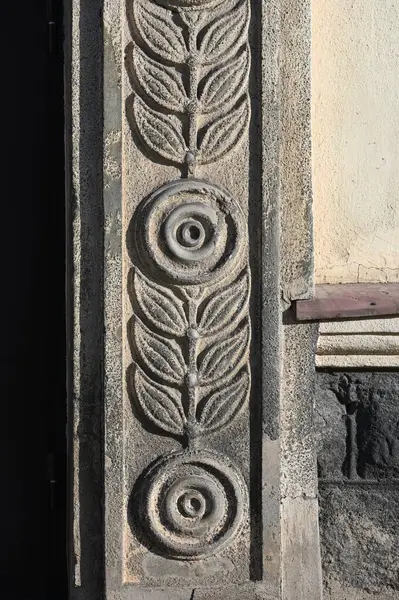 Detail Door Pattern Building — Stock Photo, Image