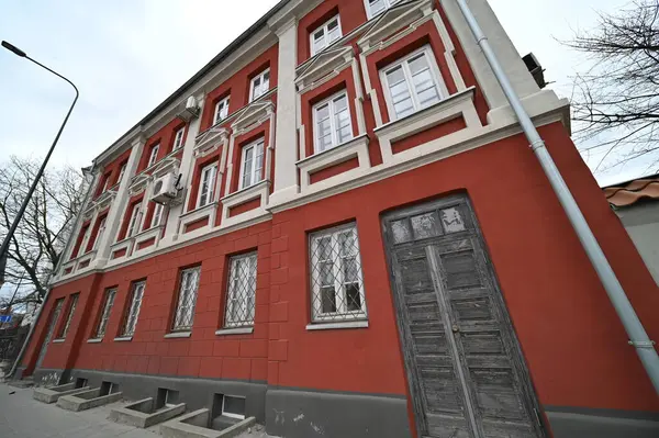 Vieille Maison Dans Ville Kaunas Lithuania — Photo
