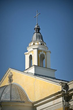 Panevezys, Litvanya 'nın başkentindeki Kutsal Üçlü Kilisesi.