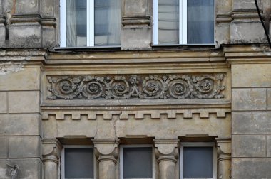 Vilnius, Litvanya 'daki eski bina.