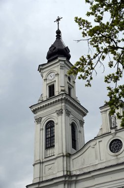 Eski şehir Vilnius, Litvanya 'daki St. Peter ve Paul Katedrali