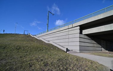 Parkta yol Kaunas, Litvanya