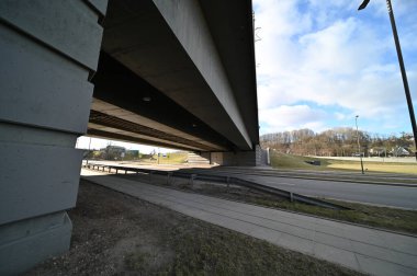 Parktaki yol manzarası