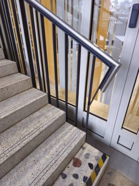 Şehrin merdivenleri.