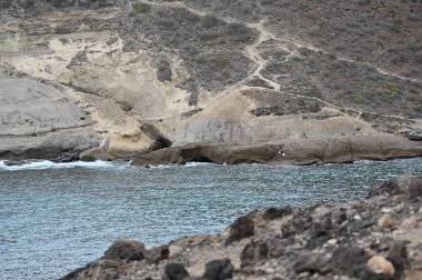 İspanya, Tenerige adasının güzel manzarası