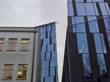 Modern bir binanın dış görünüşü, kaunalar, Litvanya