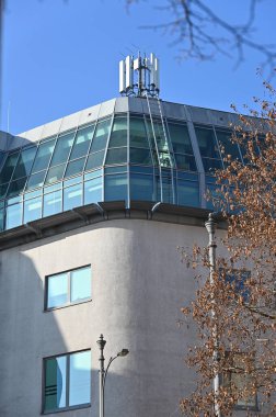 Polonya 'nın Pozna kentindeki modern bina