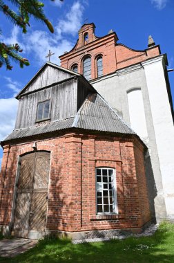 Lyduvnai, Litvanya. Eski ortodoks kilisesi. Kostroye köyünün kutsal annesi..