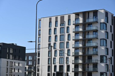 Modern apartmanlar dış