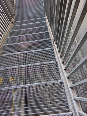 Kaunas şehrinin merdivenleri.